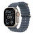 Apple Watch Ultra 3 Cellular 49mm Natural Titanium - Anchor Blue Ocean Band - EU