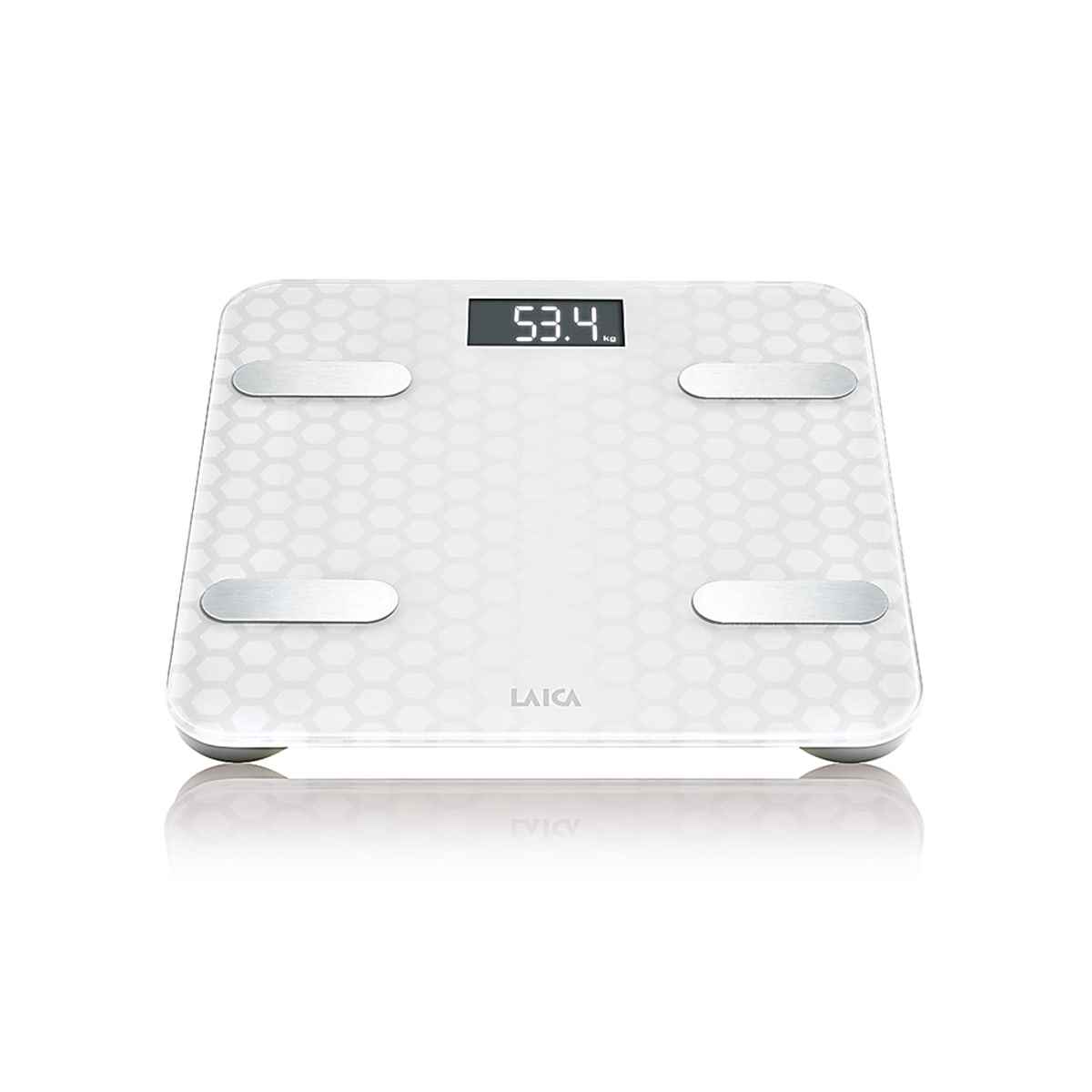 Laica Bilancia pesapersone digitale Bluetooth per composizione corporea Bianco 180KG PS7011