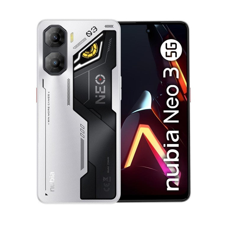 Zte Nubia Neo 3 256Gb 8Gb-Ram 5G Dual Sim - Cyber Silver - EU