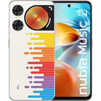 Zte Nubia Music 2 128Gb 4Gb-Ram 4G Dual Sim - Melody Wave White - EU