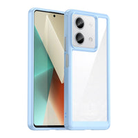 Custodia Outer Space bordo in gel - Xiaomi Redmi Note 13 5G - Blu