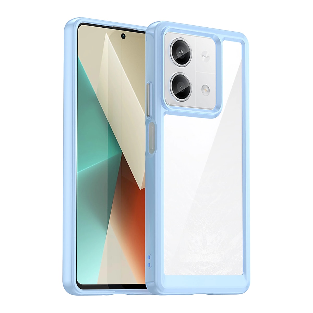 Custodia Outer Space bordo in gel - Xiaomi Redmi Note 13 5G - Blu