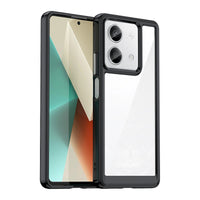 Custodia Outer Space bordo in gel - Xiaomi Redmi Note 13 Pro - Nero