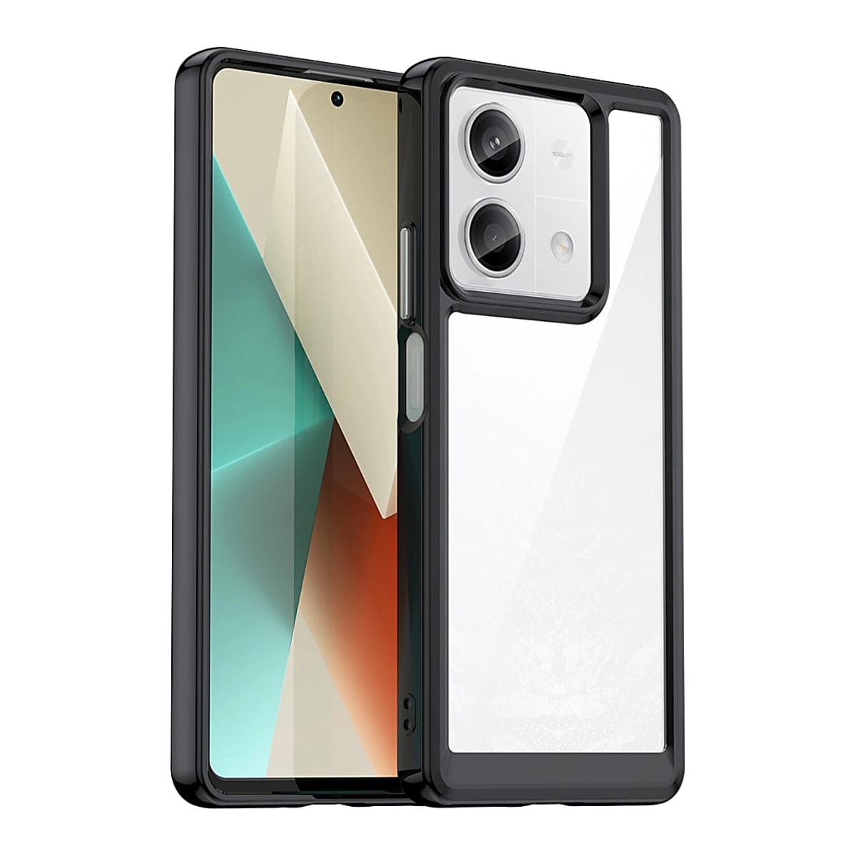 Custodia Outer Space bordo in gel - Xiaomi Redmi Note 13 Pro - Nero