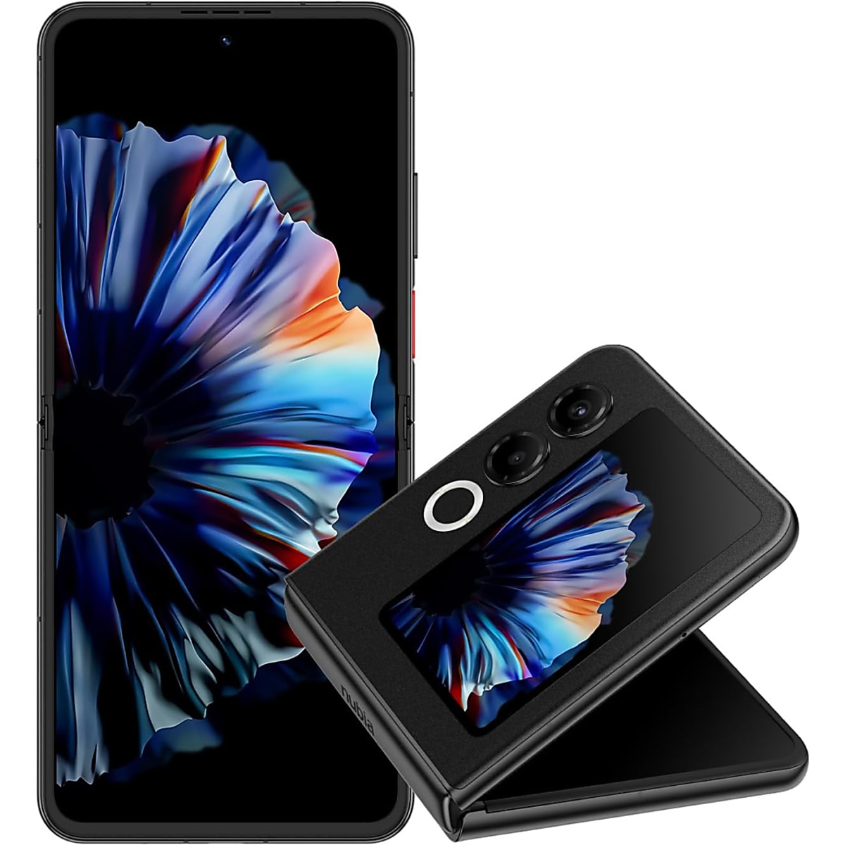 Zte Nubia Flip 2 256Gb 8Gb-Ram 5G Dual Sim - Night Black - EU