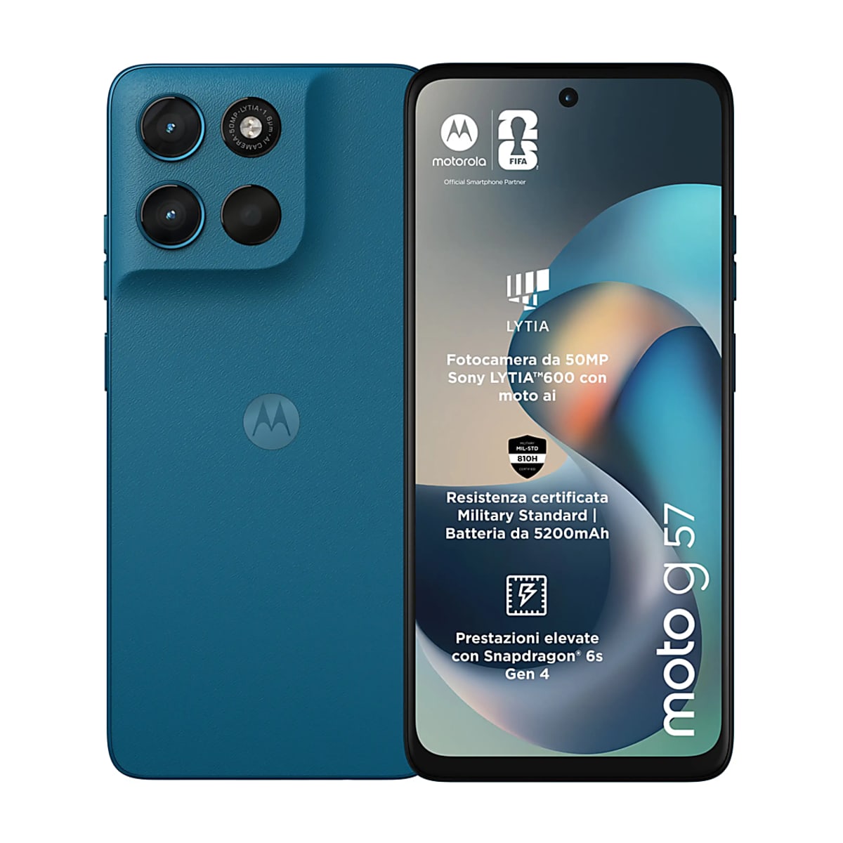 Motorola Moto G57 256Gb 8Gb-Ram 5G Dual Sim - Pantone Corsair - EU