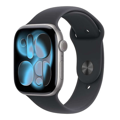 Apple Watch 11 GPS 46mm Space Gray Aluminium - Black Sport Band - S/M - EU