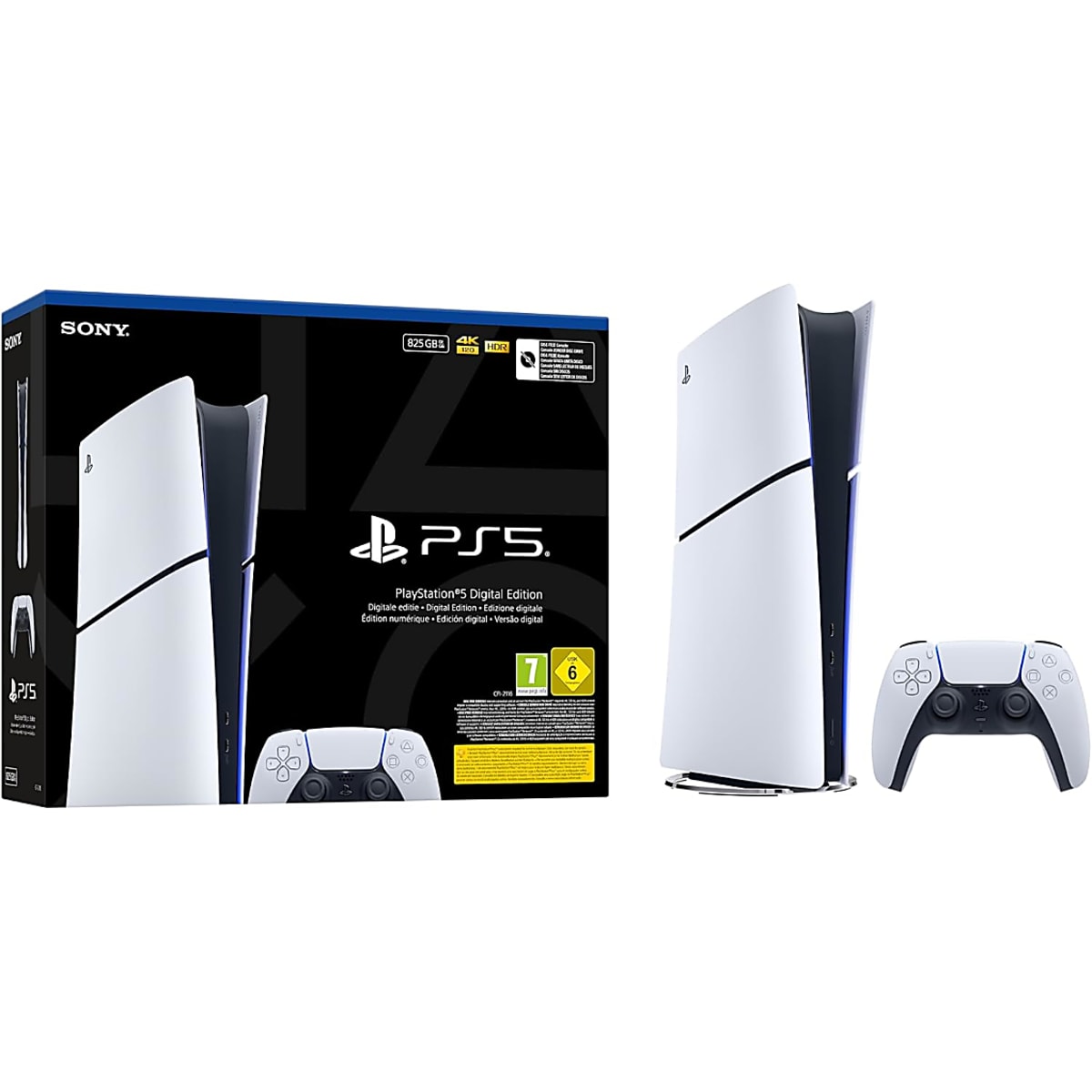 Sony PlayStation 5 Slim PS5 Digital - 825Gb - EU