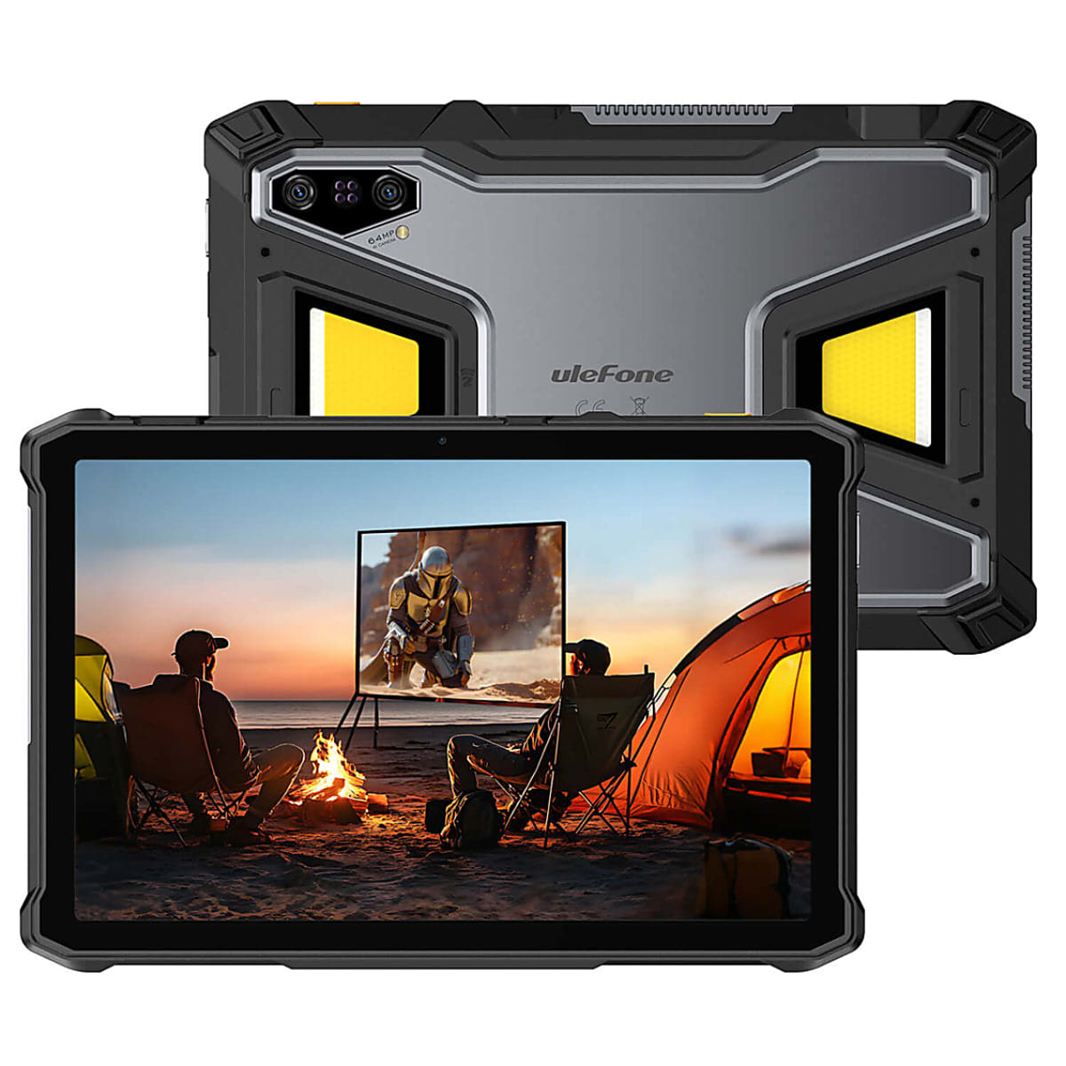 Ulefone Armor Pad 5 Ultra Projector 512Gb 12Gb-Ram 5G Dual Sim - 11.0 - Black - EU