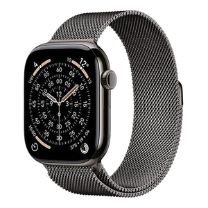 Apple Watch 11 Cellular 46mm Slate Titanium - Slate Milanese Loop - S/M - EU