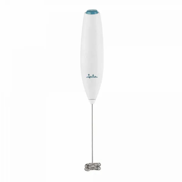 Jata Montalatte e cappuccinatore con frusta in acciaio inox 2xAA NOT INCLUDED Bianco JEES1111