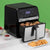 Jata AIR Fryer 8 L 10 Programs 200 gradic MAX 2100 W Nero - Argento JEFR1242