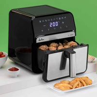 Jata AIR Fryer 8 L 10 Programs 200 gradic MAX 2100 W Nero - Argento JEFR1242