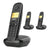 Gigaset Telefono cordless A170 Trio Nero L36852 - H2802 - D211